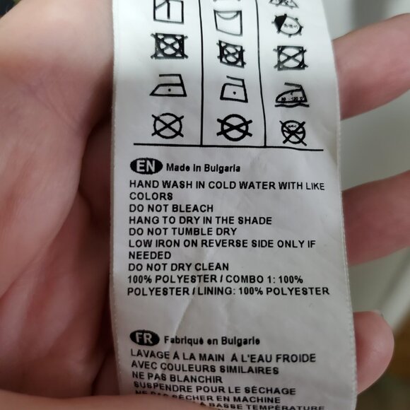 JOSEPH RIBKOFF Multi Floral & Polka Dot Dress Faux Wrap Knee Length Women's 12 - Picture 13 of 16